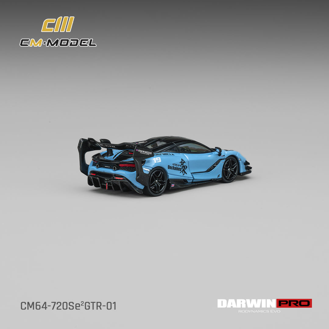 CM Model - Pre-Order - DarwinPRO 720Se²GTR-01 Unchained Blue - CM64-720SeGTR-01