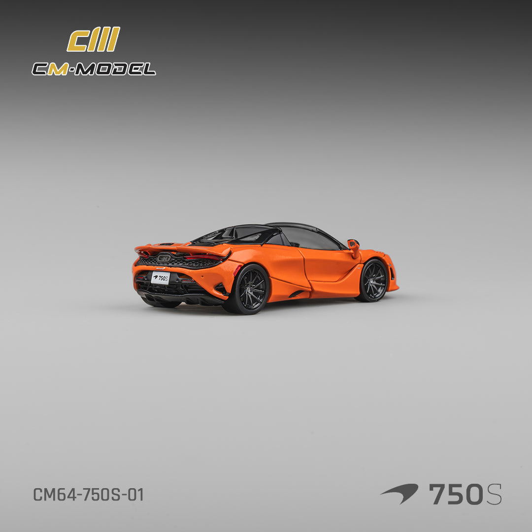 CM Model - Pre-Order - Mclaren 750S Spider Ember Orange - CM64-750S-01
