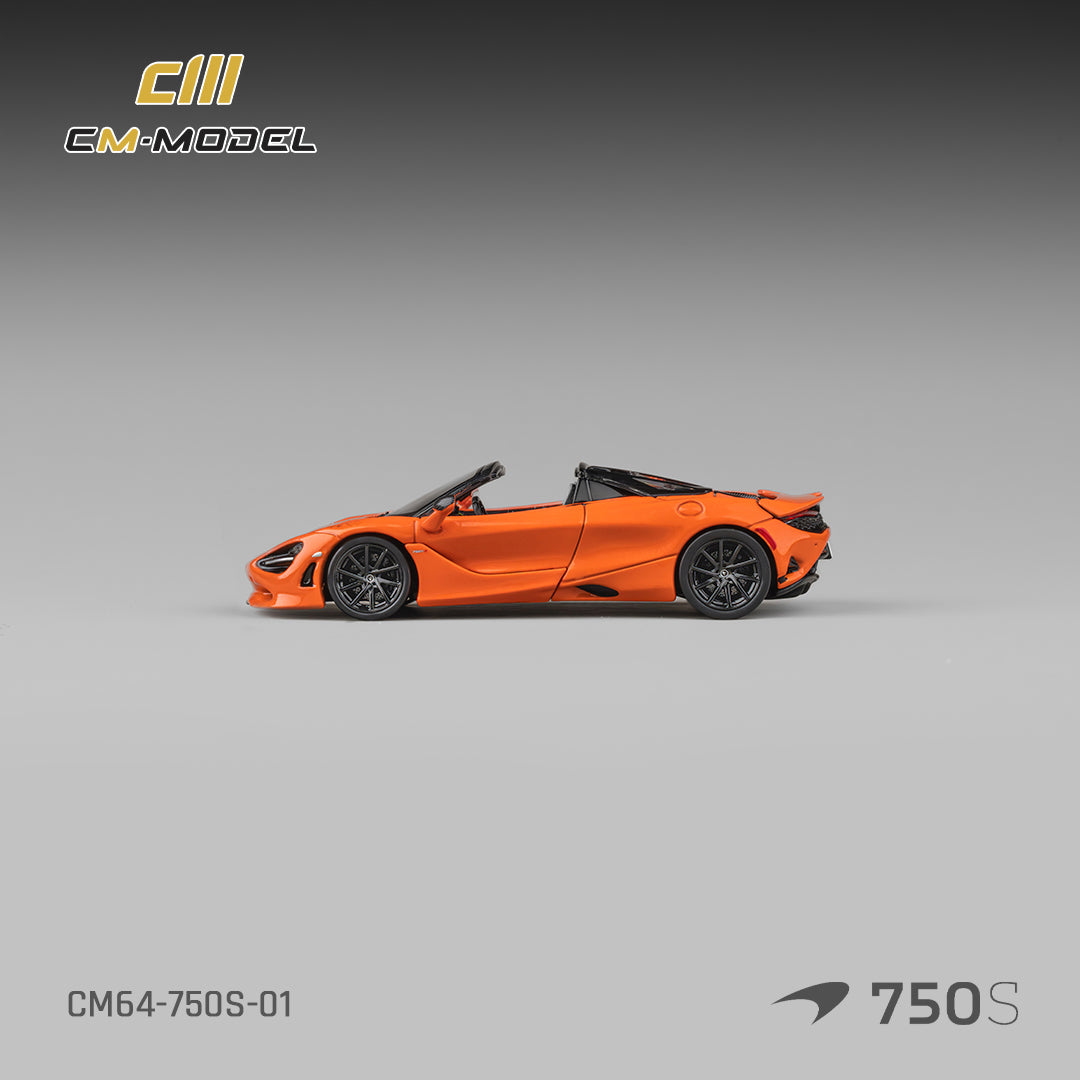 CM Model - Pre-Order - Mclaren 750S Spider Ember Orange - CM64-750S-01