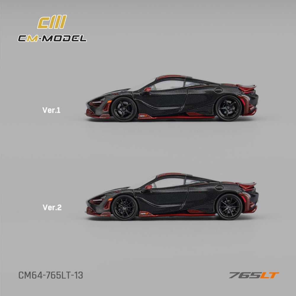 CM Model - Pre-Order - Mclaren 765LT Fullcarbon Red - CM64-765LT-13