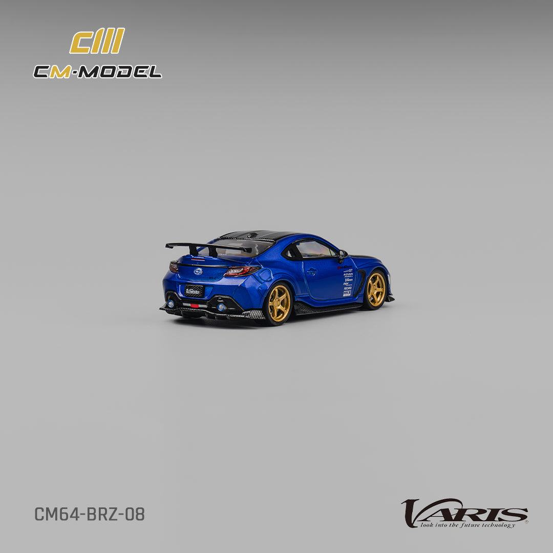 CM Model - Pre-Order - Subaru BRZ Varis Widebody, Blue - CM64-BRZ-08