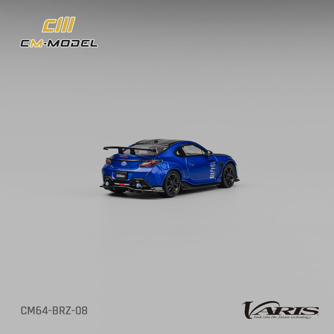 CM Model - Pre-Order - Subaru BRZ Varis Widebody, Blue - CM64-BRZ-08