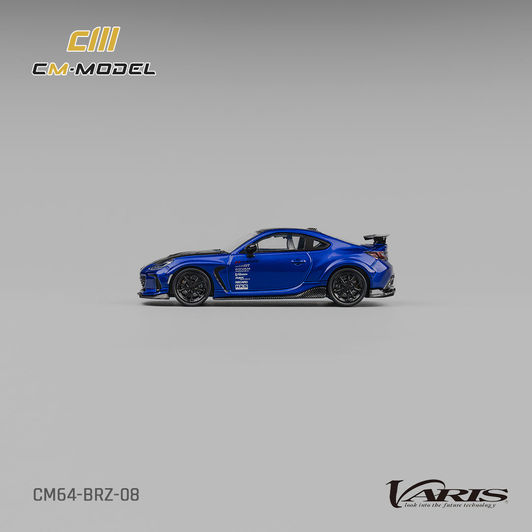 CM Model - Pre-Order - Subaru BRZ Varis Widebody, Blue - CM64-BRZ-08
