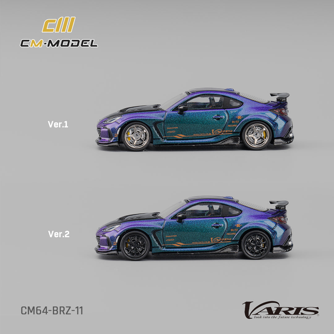 CM Model - Pre-Order - SUBARU BRZ Varis ChromaFlair - CM64-BRZ-11