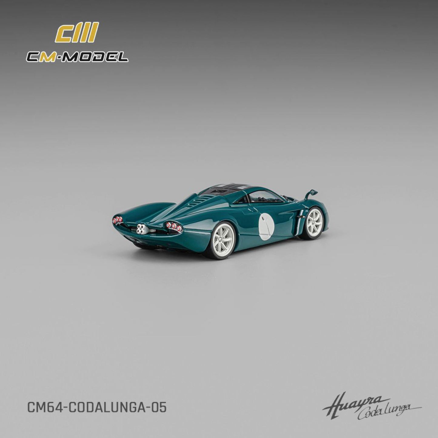 CM Model - Pre-Order - Pagani Huayra Codalunga Green - CM64-CODALUNGA-05