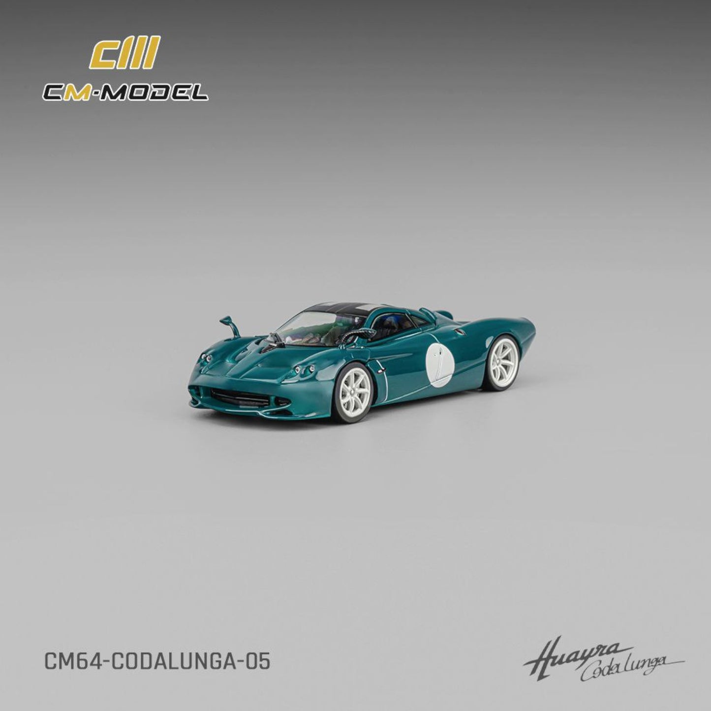 CM Model - Pre-Order - Pagani Huayra Codalunga Green - CM64-CODALUNGA-05
