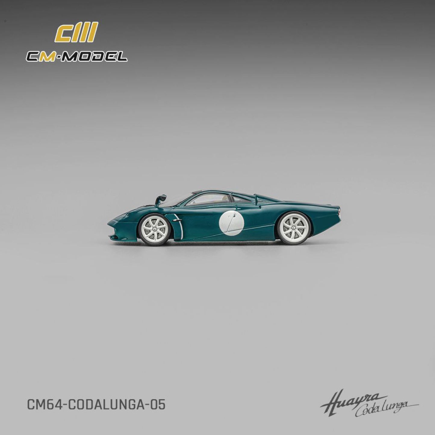 CM Model - Pre-Order - Pagani Huayra Codalunga Green - CM64-CODALUNGA-05