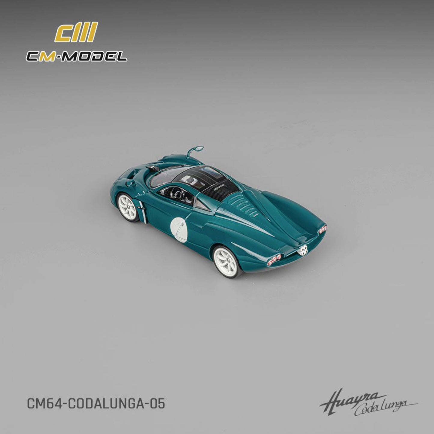 CM Model - Pre-Order - Pagani Huayra Codalunga Green - CM64-CODALUNGA-05