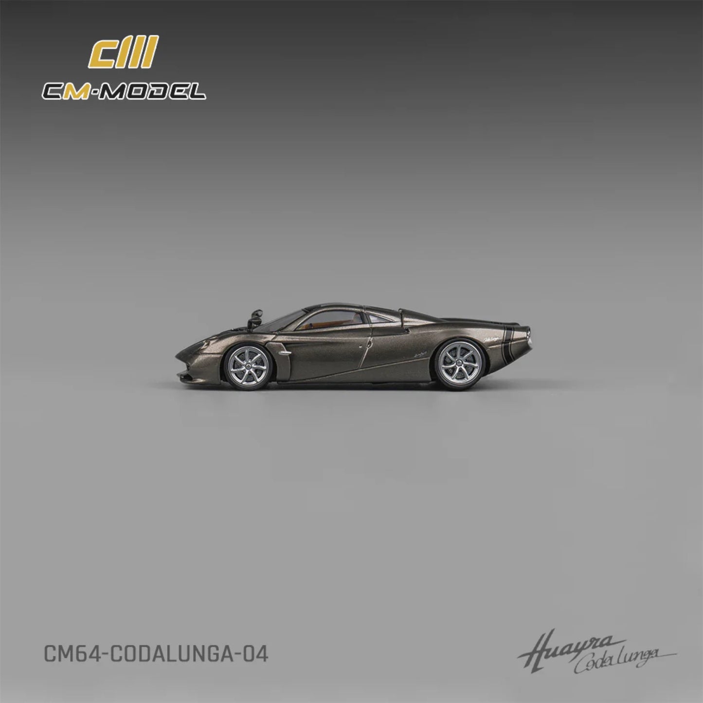CM Model - Pagani Codalunga Metal Gun Grey - CM64-Codalunga-04