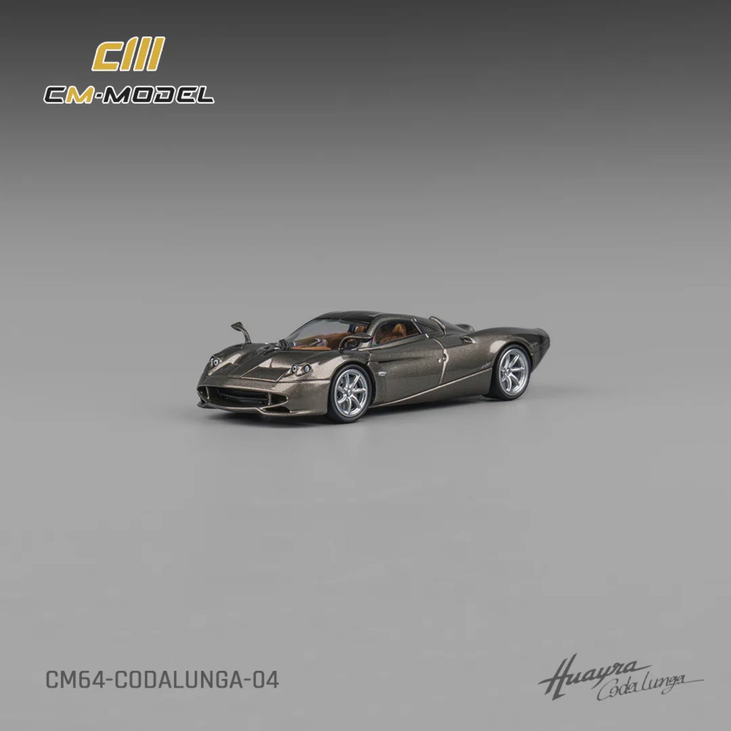 CM Model - Pagani Codalunga Metal Gun Grey - CM64-Codalunga-04