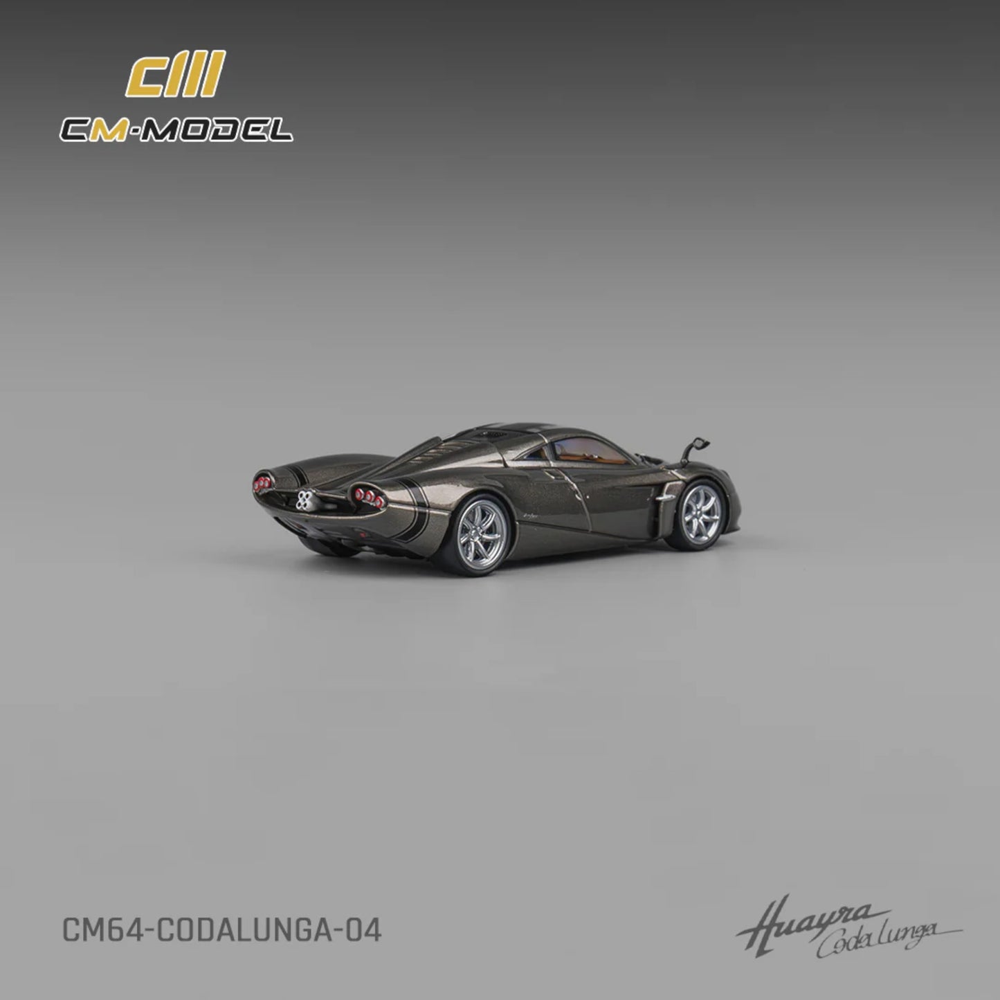 CM Model - Pagani Codalunga Metal Gun Grey - CM64-Codalunga-04