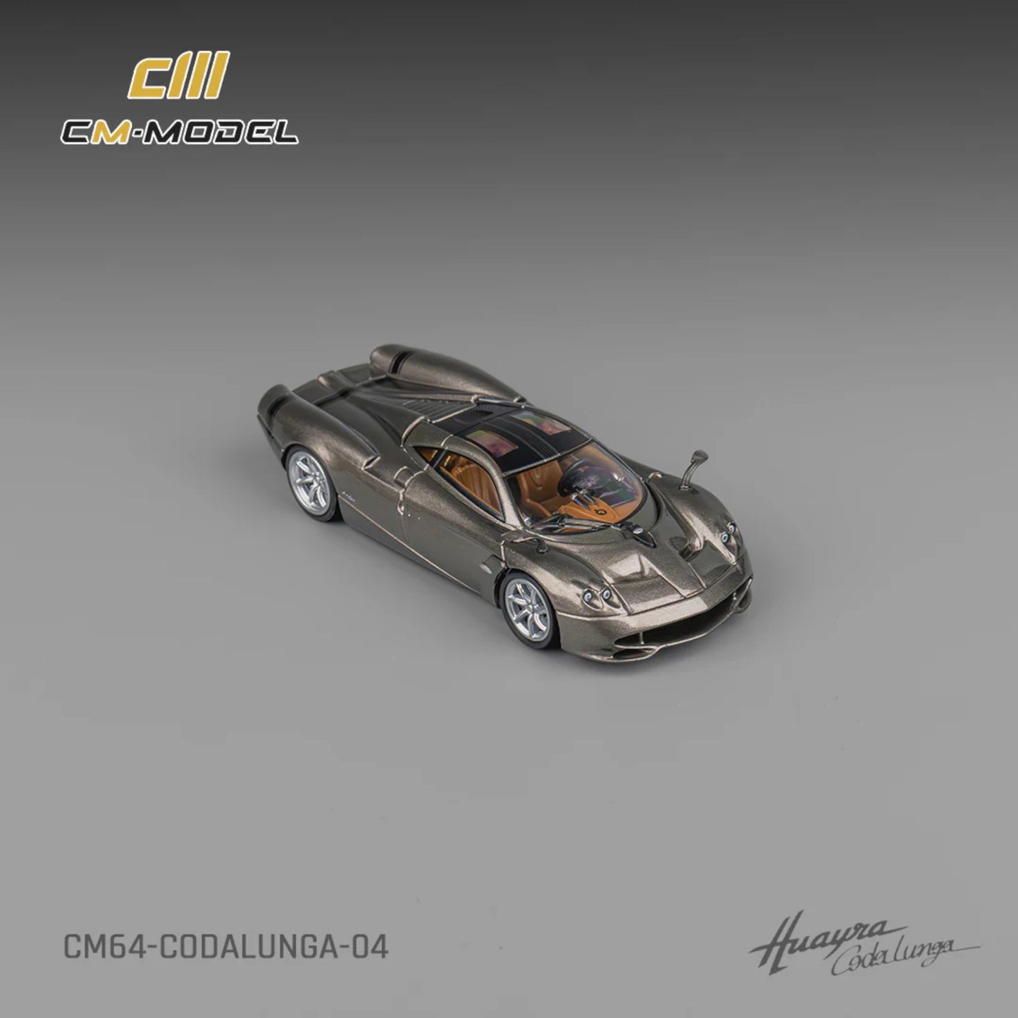 CM Model - Pagani Codalunga Metal Gun Grey - CM64-Codalunga-04