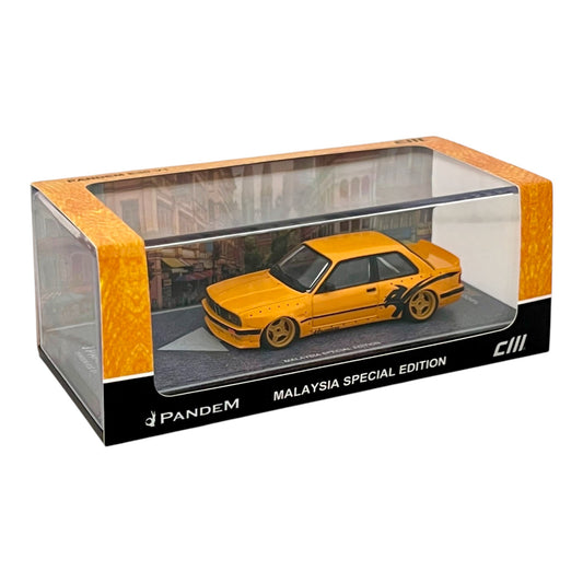 CM Model - Pre-Order - Pandem M3 E30, yellow - MDX2026 Event Modell - CM64-E30-MDX26