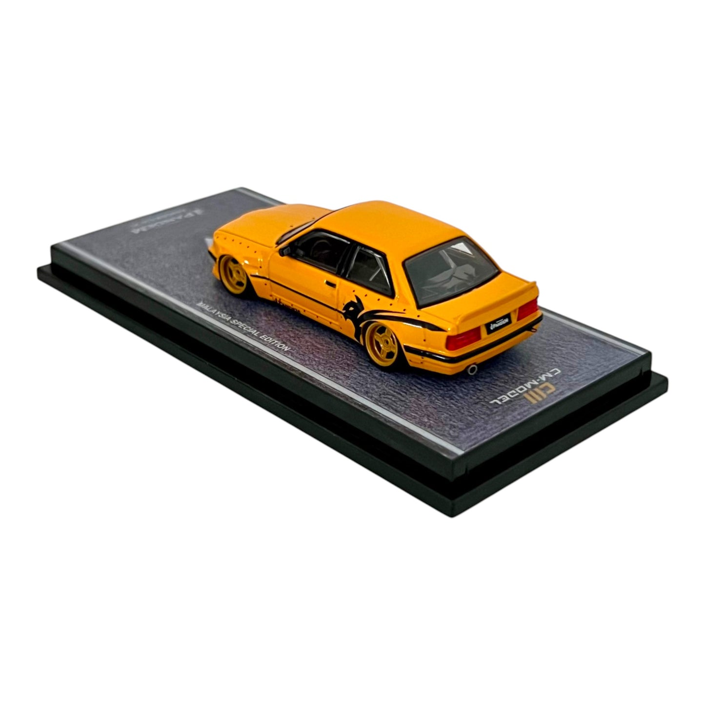 CM Model - Pre-Order - Pandem M3 E30, yellow - MDX2026 Event Modell - CM64-E30-MDX26