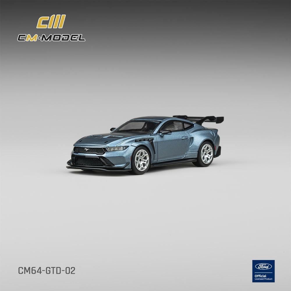 Pre-Order bis 14.03.2025 - CM Model - Ford Mustang GTD Indulgent Blue - CM64-GTD-02