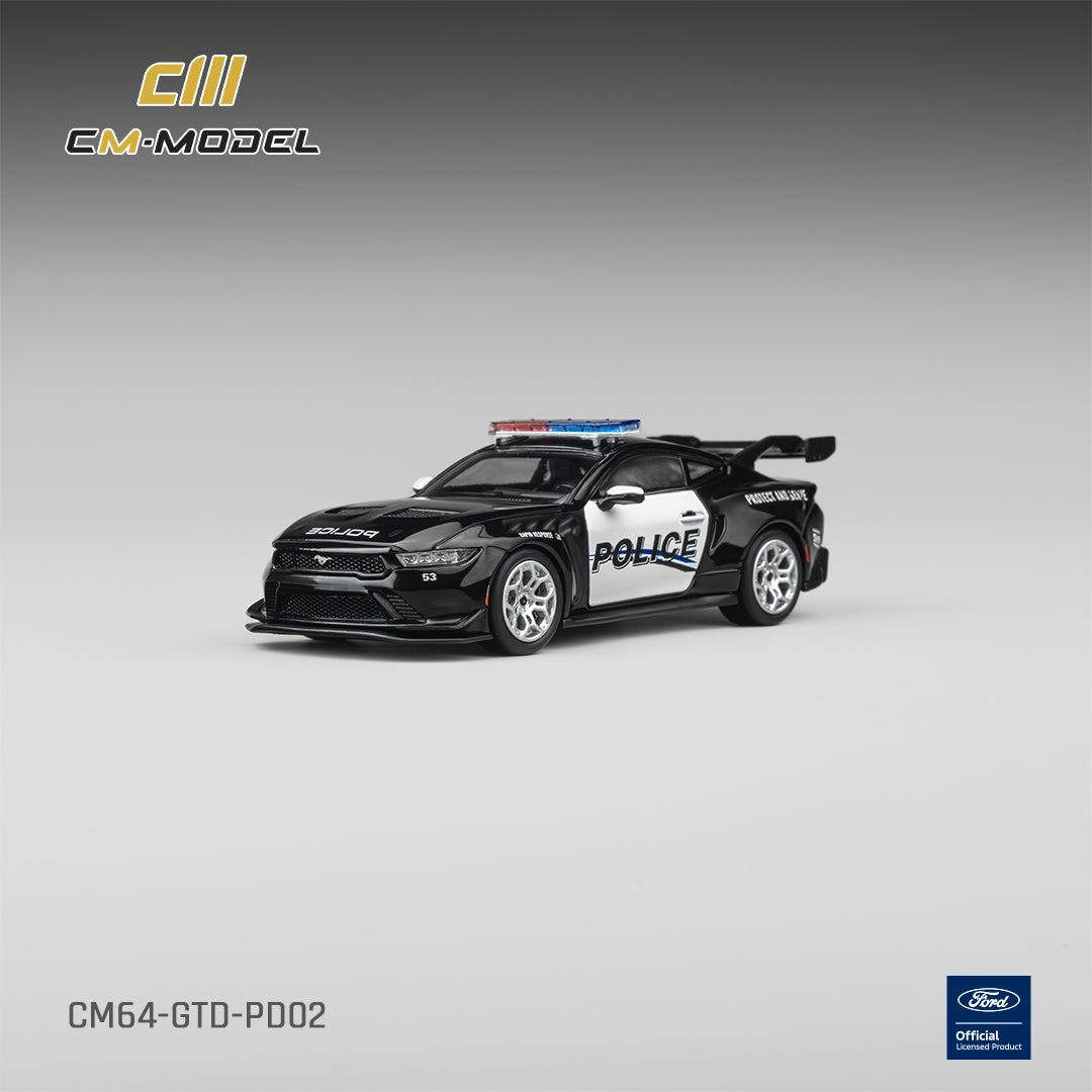CM Model - Pre-Order - Ford GTD Police Cruiser - CM64-GTD-PD02