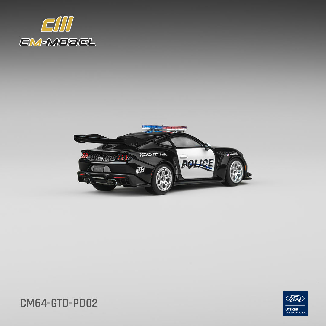 CM Model - Pre-Order - Ford GTD Police Cruiser - CM64-GTD-PD02