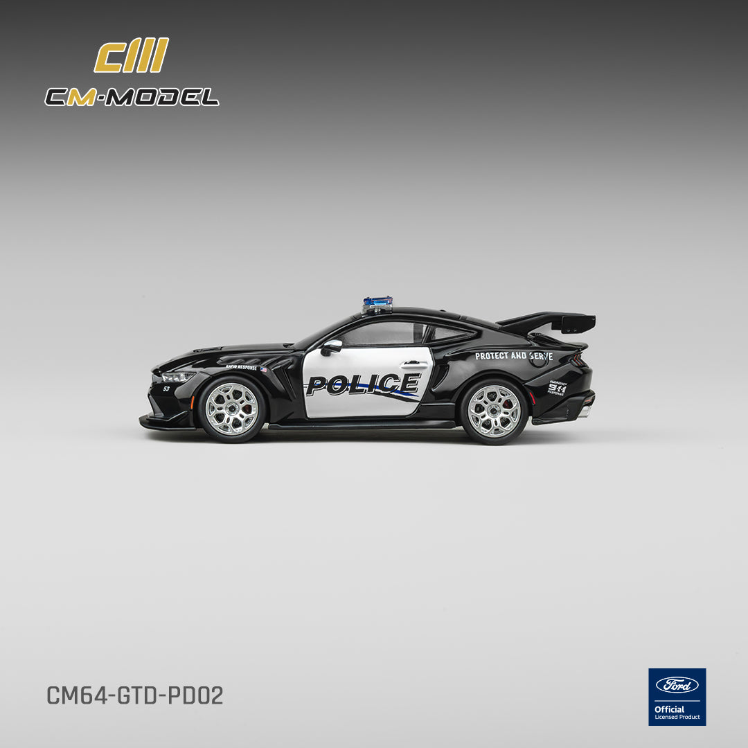 CM Model - Pre-Order - Ford GTD Police Cruiser - CM64-GTD-PD02