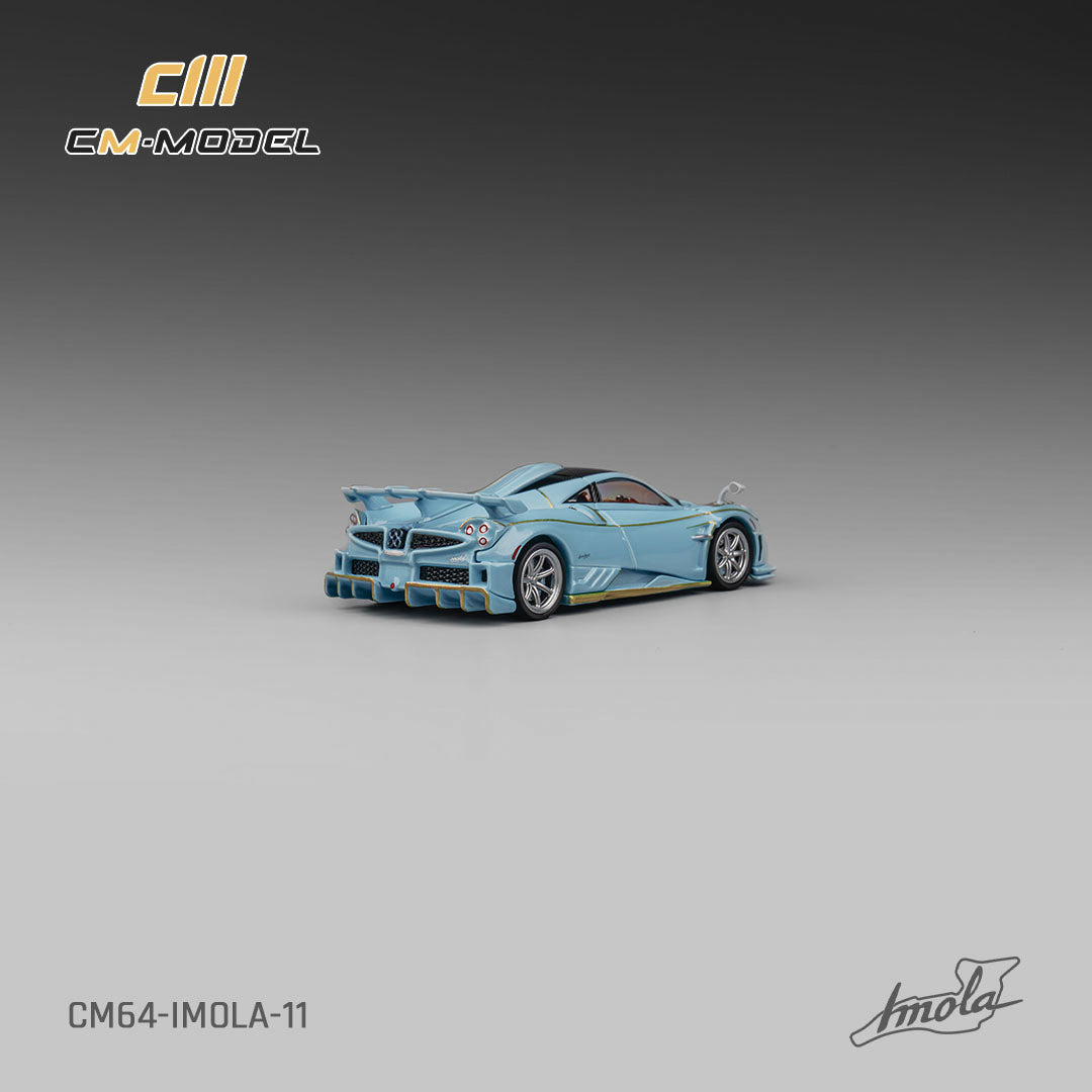 CM Model - Pre-Order - Pagani Imola Azzurro Sardegna - CM64-IMOLA-11