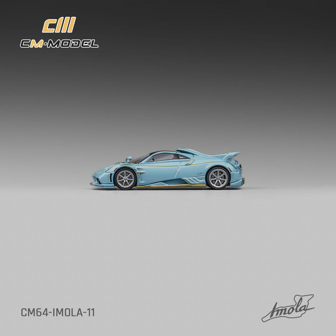 CM Model - Pre-Order - Pagani Imola Azzurro Sardegna - CM64-IMOLA-11