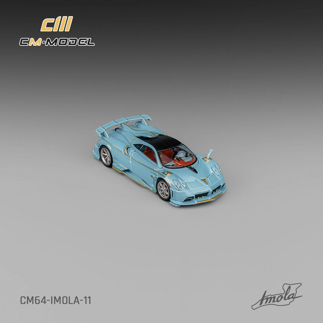 CM Model - Pre-Order - Pagani Imola Azzurro Sardegna - CM64-IMOLA-11