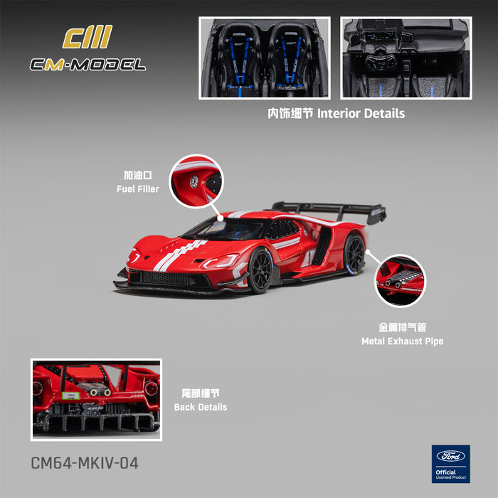 CM Model - Pre-Order - Ford GT Mk IV Rangoon Red - CM64-MKIV-04