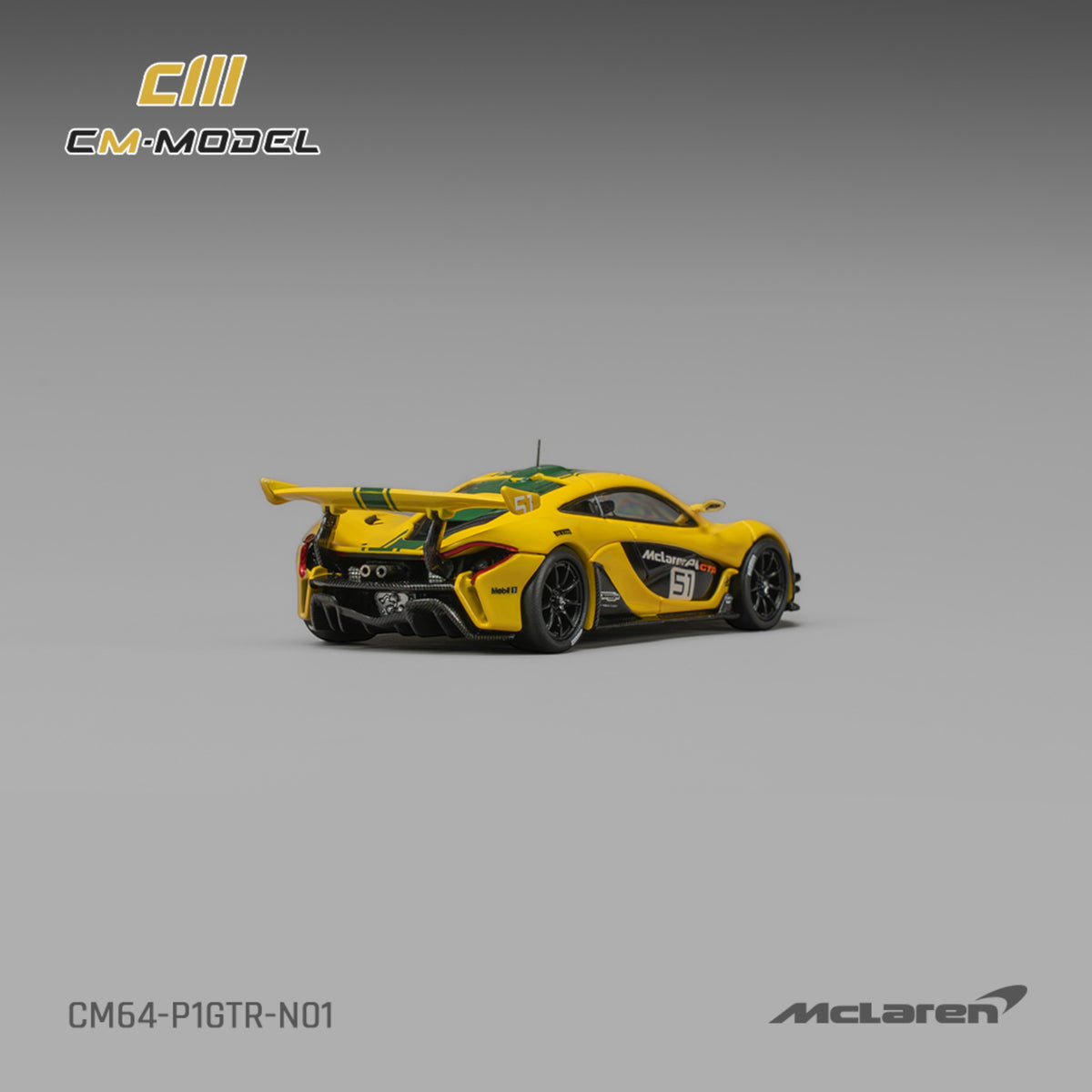 CM Model - Pre-Order - McLaren P1 GTR Harrods Livery 51# - CM64-P1GTR-N01