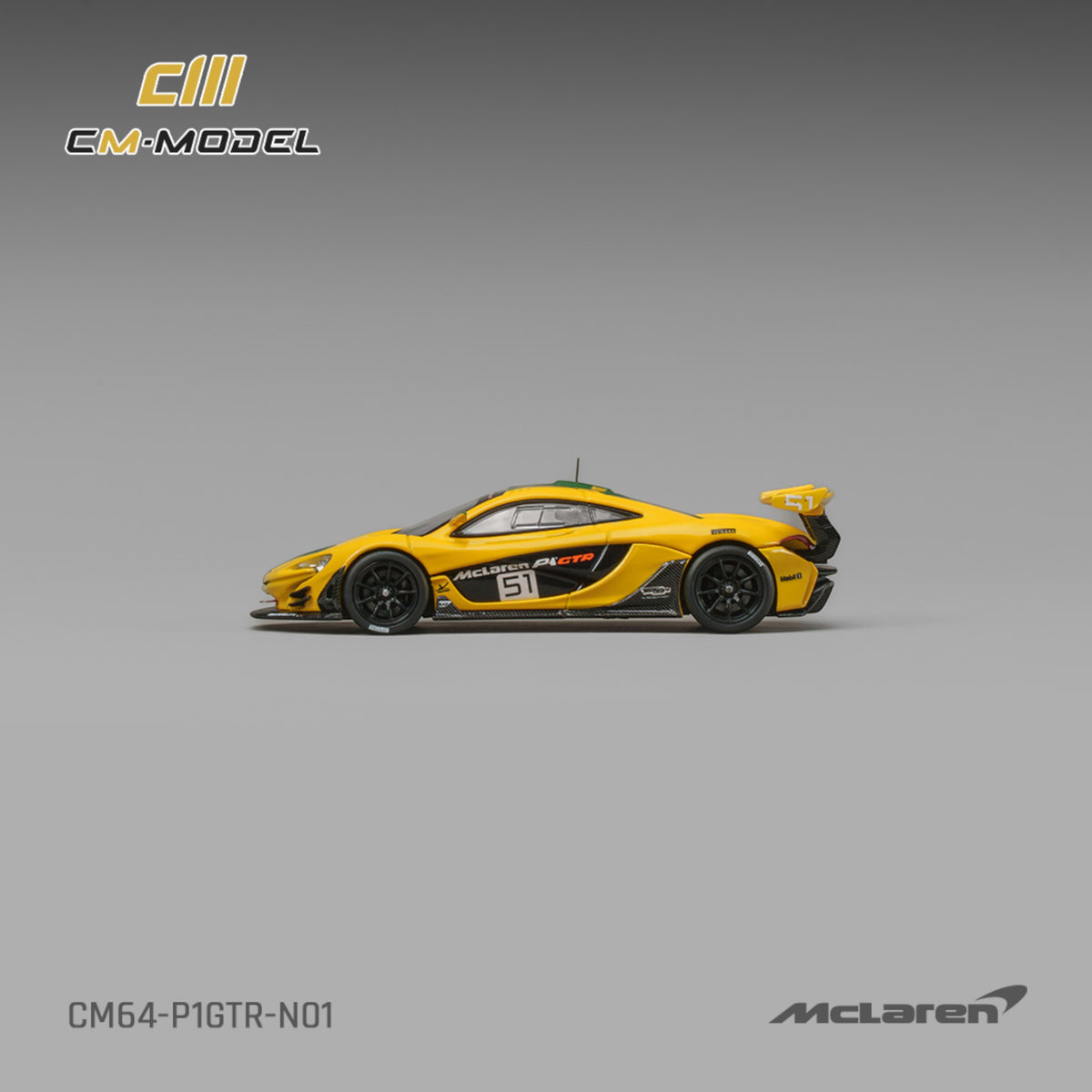 CM Model - Pre-Order - McLaren P1 GTR Harrods Livery 51# - CM64-P1GTR-N01