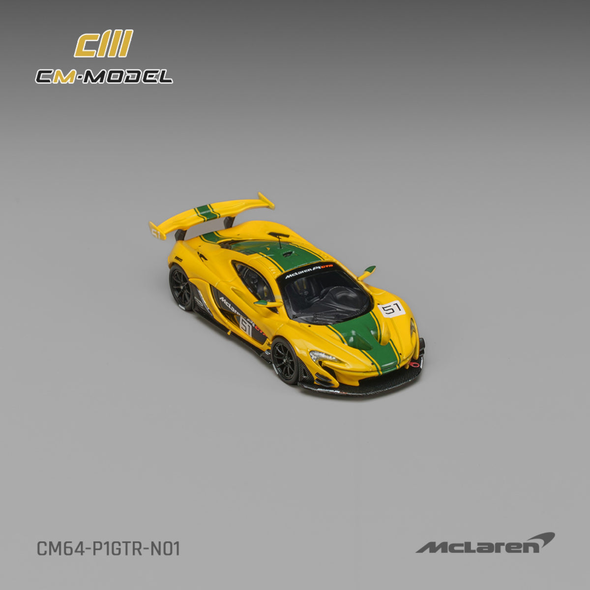 CM Model - Pre-Order - McLaren P1 GTR Harrods Livery 51# - CM64-P1GTR-N01