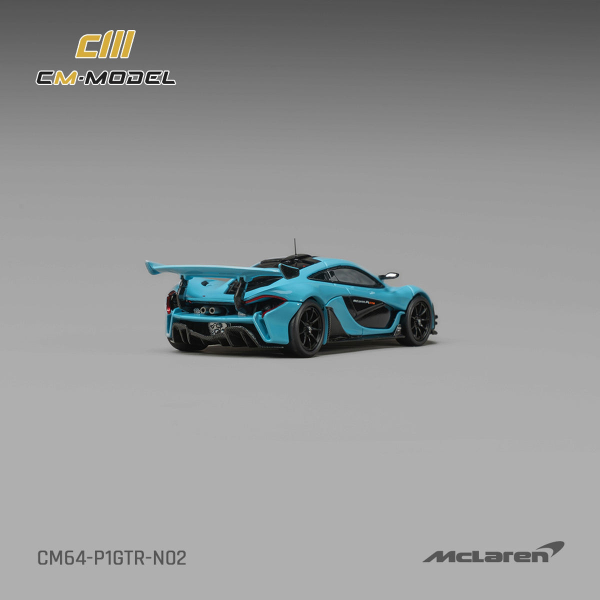 CM Model - Pre-Order - Mclaren P1GTR Iridium Blue - CM64-P1GTR-N02