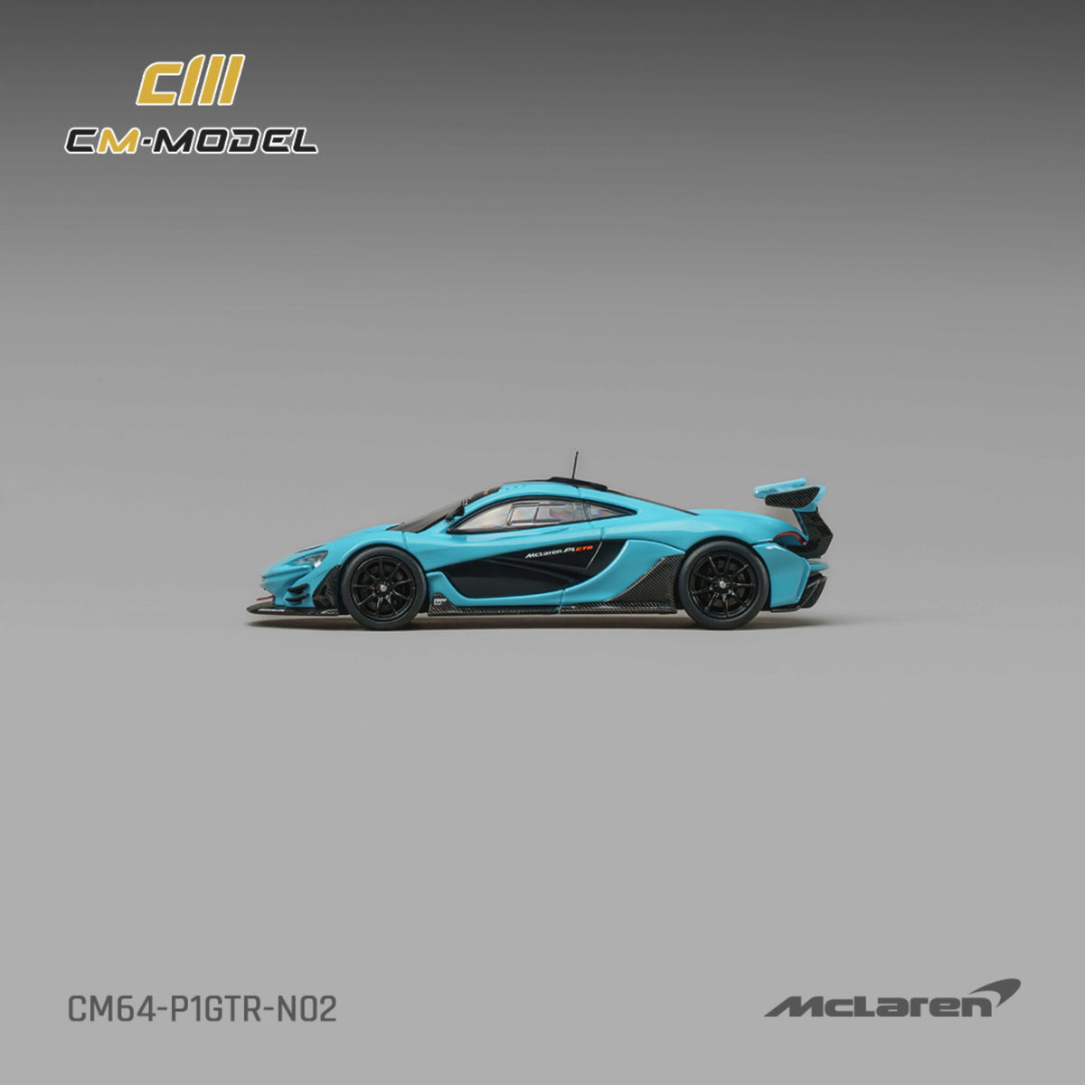 CM Model - Pre-Order - Mclaren P1GTR Iridium Blue - CM64-P1GTR-N02
