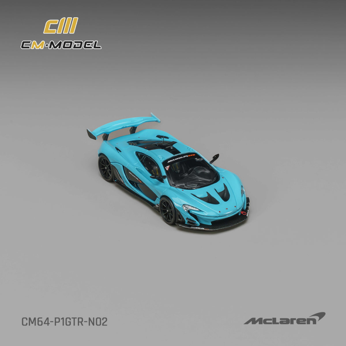 CM Model - Pre-Order - Mclaren P1GTR Iridium Blue - CM64-P1GTR-N02