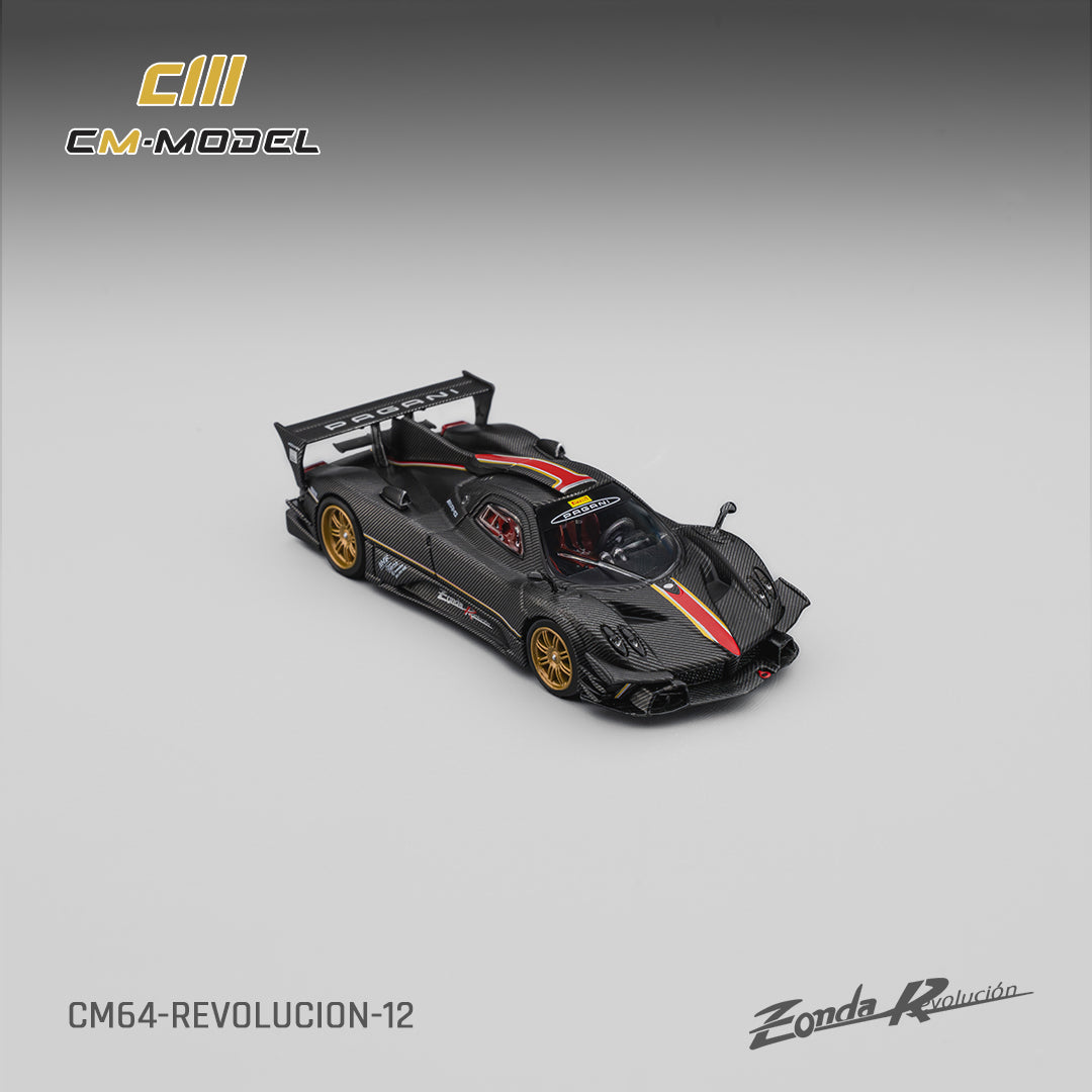 CM Model - Pre-Order - Pagani Zonda Revlucion Drycarbon Nürburgring Lap Time Model-Specific Decal