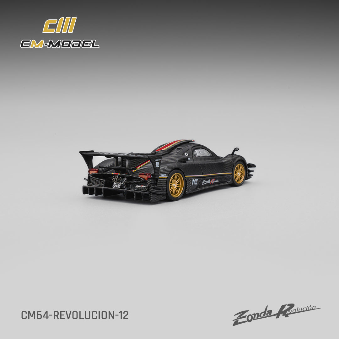 CM Model - Pre-Order - Pagani Zonda Revlucion Drycarbon Nürburgring Lap Time Model-Specific Decal