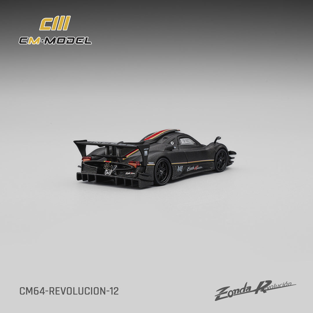 CM Model - Pre-Order - Pagani Zonda Revlucion Drycarbon Nürburgring Lap Time Model-Specific Decal