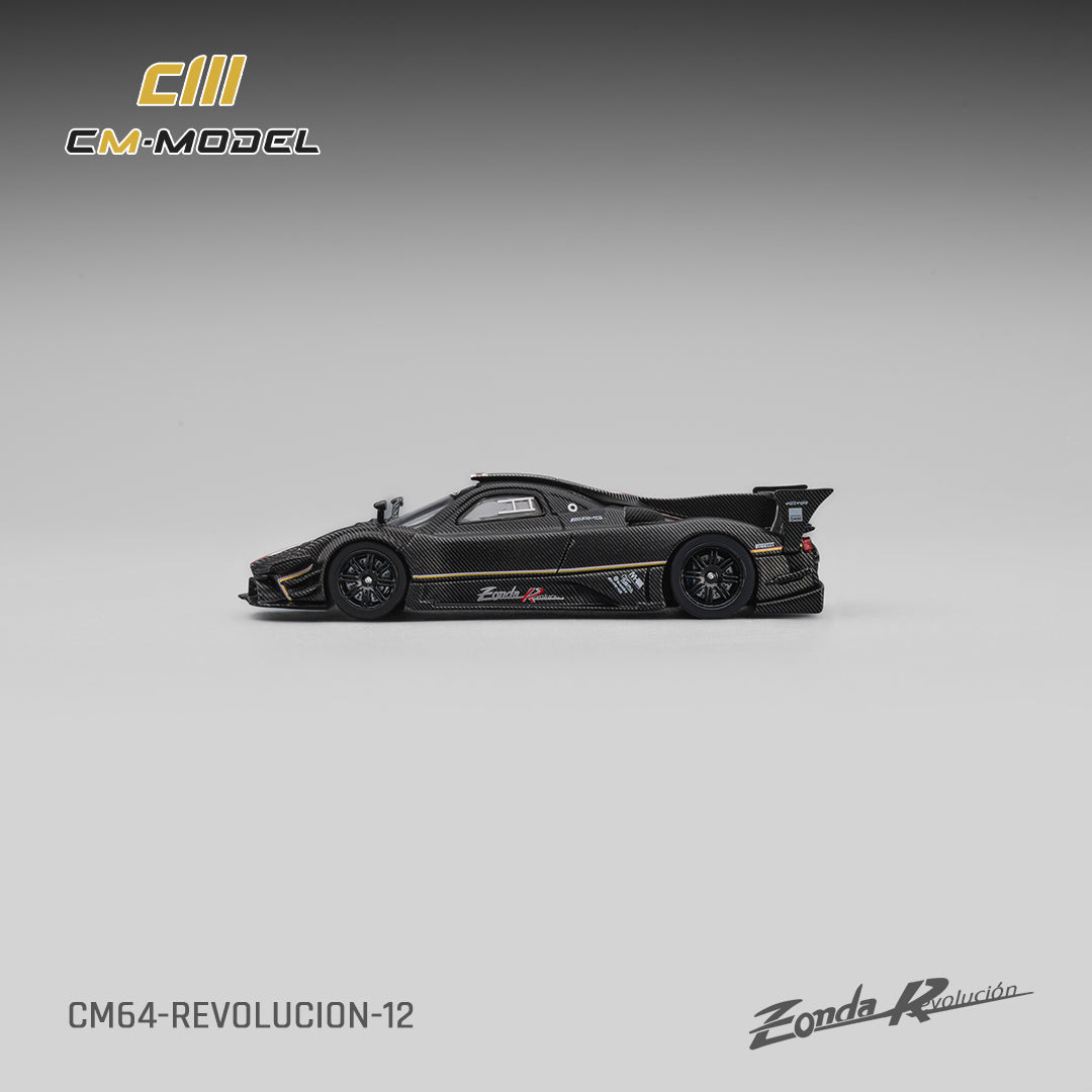 CM Model - Pre-Order - Pagani Zonda Revlucion Drycarbon Nürburgring Lap Time Model-Specific Decal