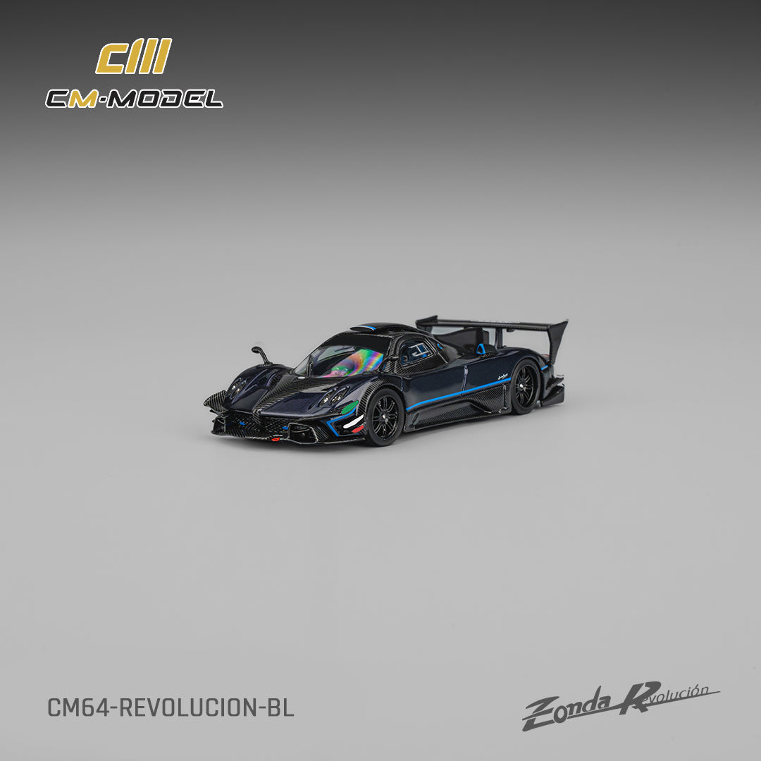 CM Model - Pre-Order - Pagani Zonda Revlucion Metallic blue
