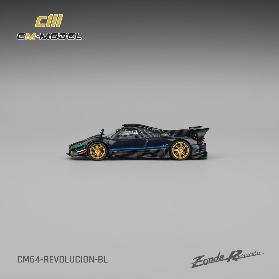 CM Model - Pre-Order - Pagani Zonda Revlucion Metallic blue