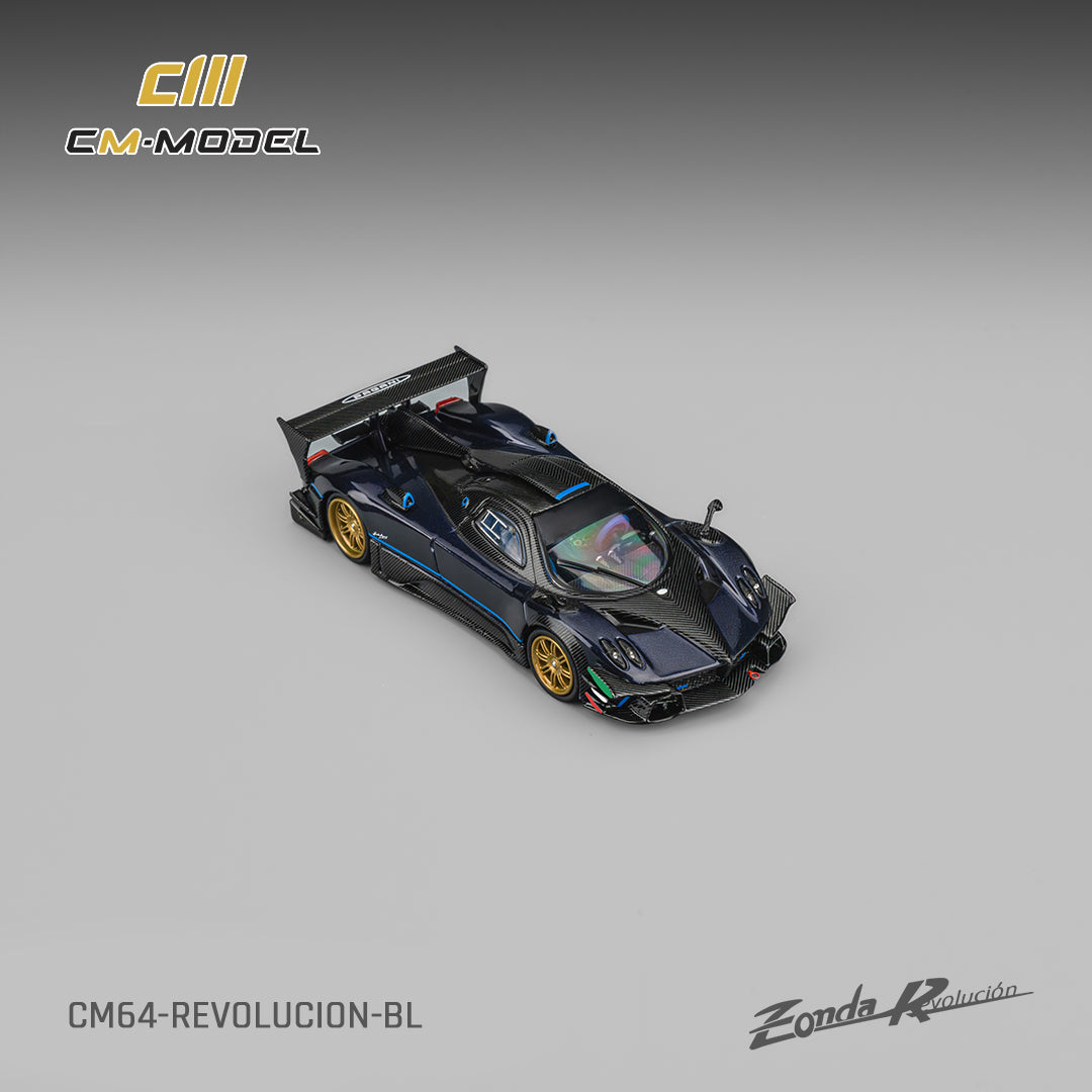 CM Model - Pre-Order - Pagani Zonda Revlucion Metallic blue