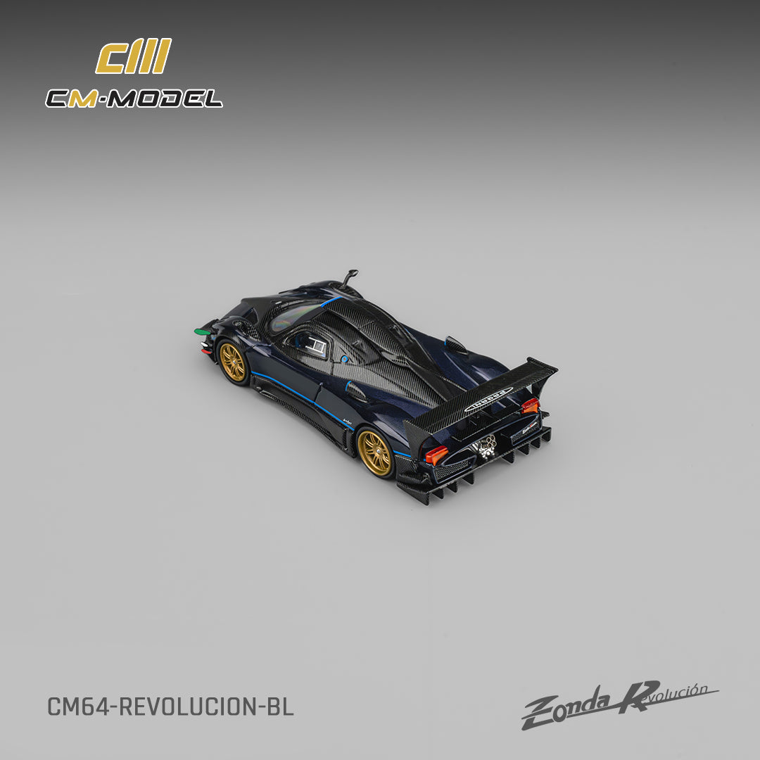CM Model - Pre-Order - Pagani Zonda Revlucion Metallic blue