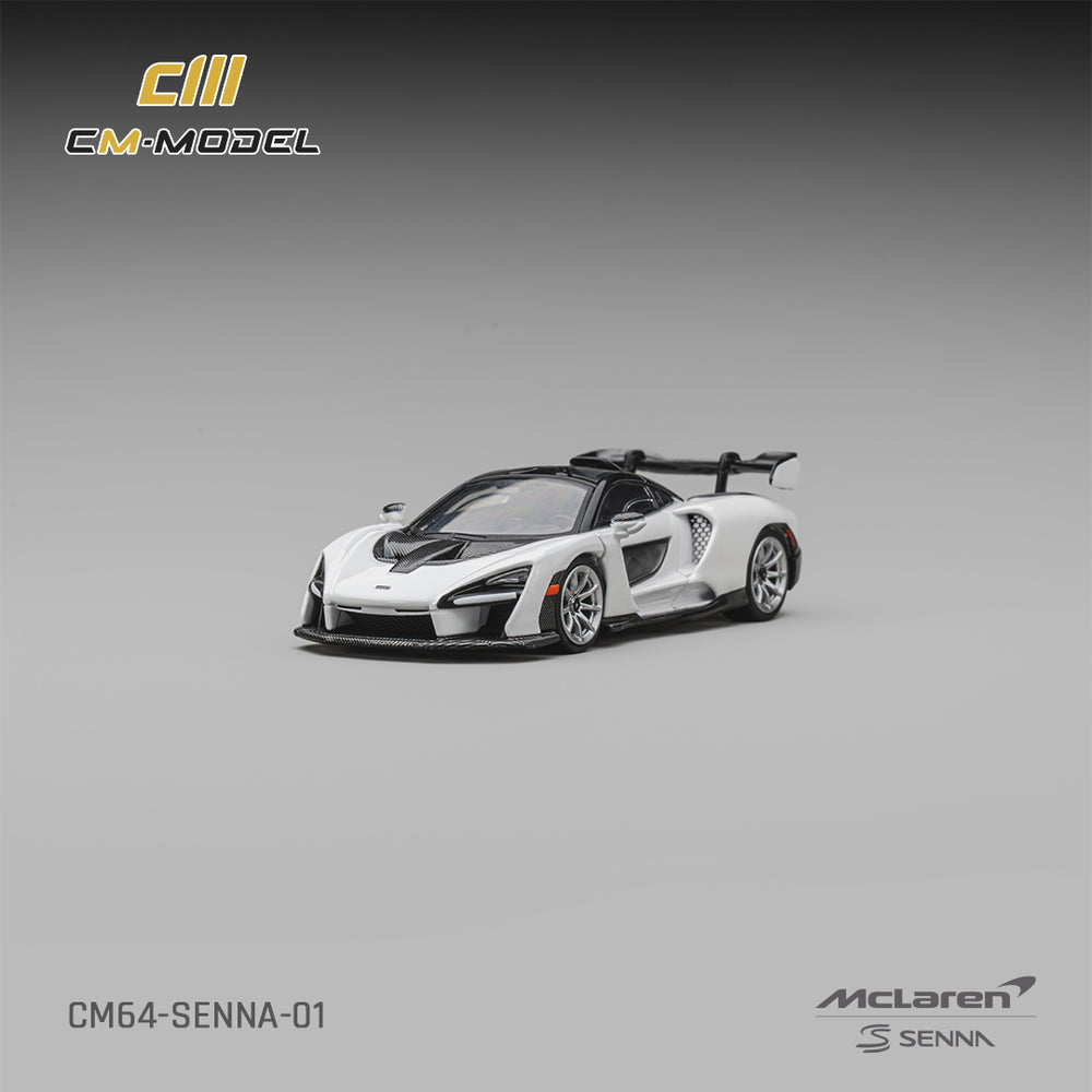 CM Model - Pre-Order - McLaren Senna Silica White - CM64-SENNA-01