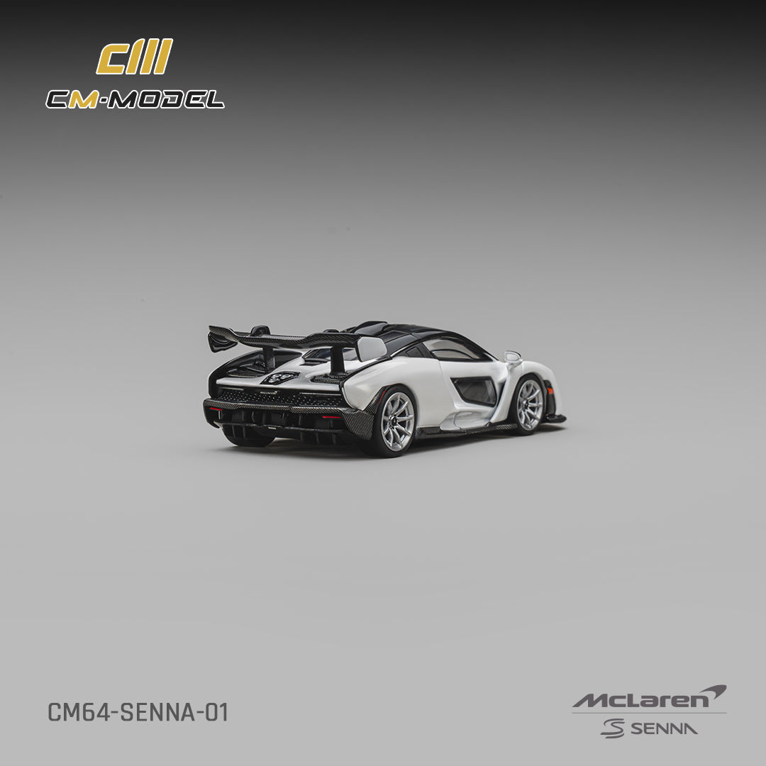 CM Model - Pre-Order - McLaren Senna Silica White - CM64-SENNA-01