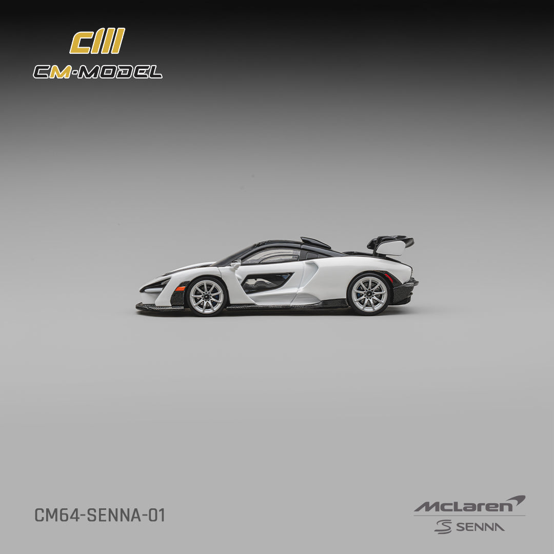CM Model - Pre-Order - McLaren Senna Silica White - CM64-SENNA-01