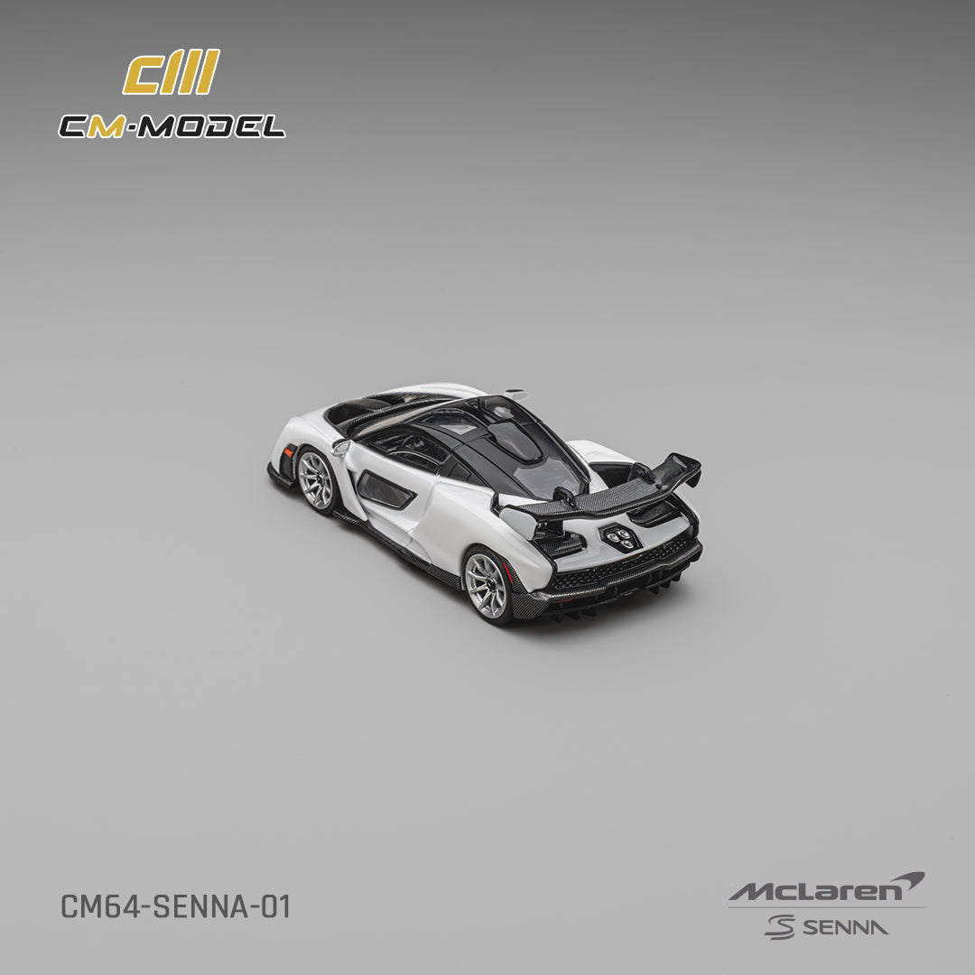 CM Model - Pre-Order - McLaren Senna Silica White - CM64-SENNA-01