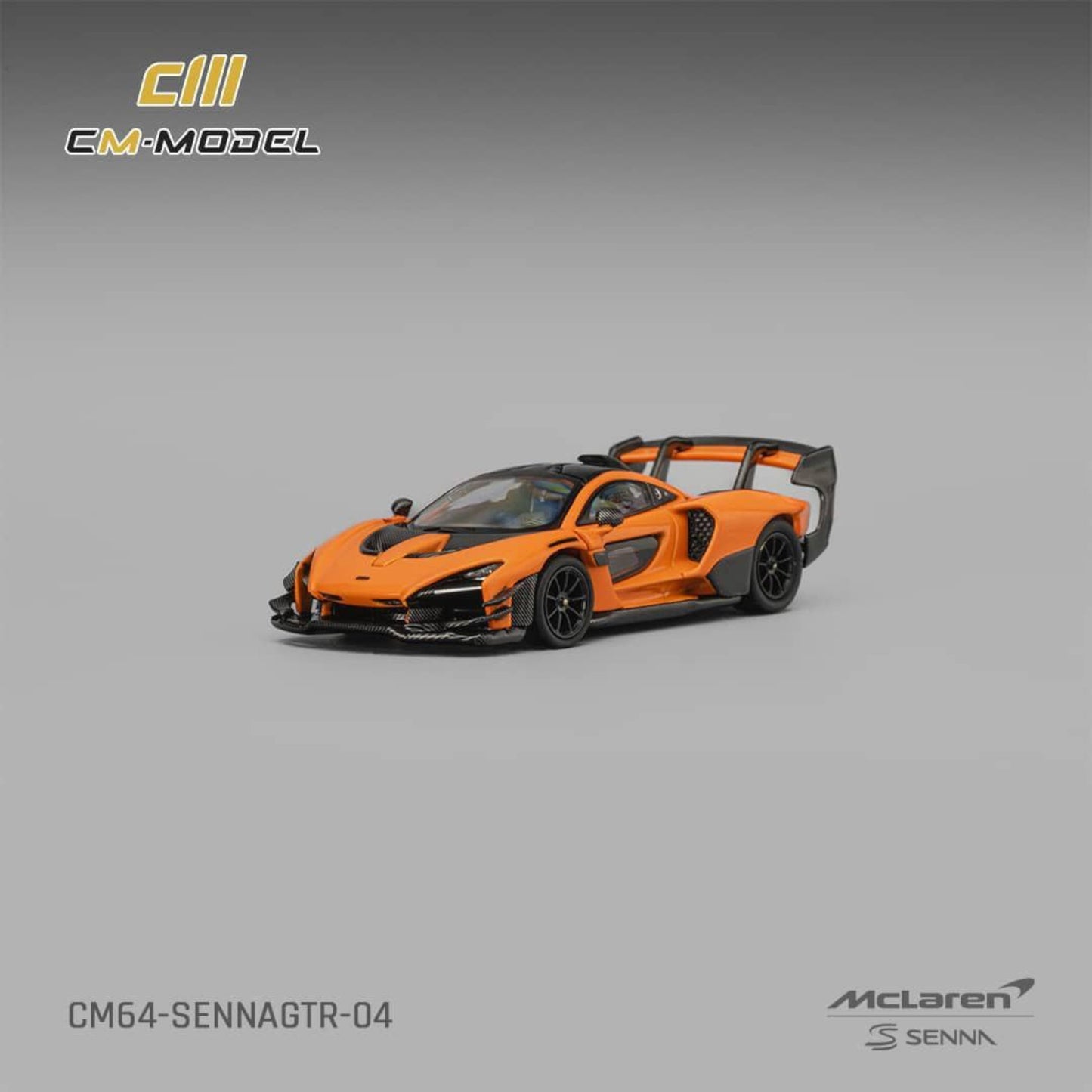 CM Model - Pre-Order - McLaren Senna GTR, Orange - CM64-SENNAGTR-04