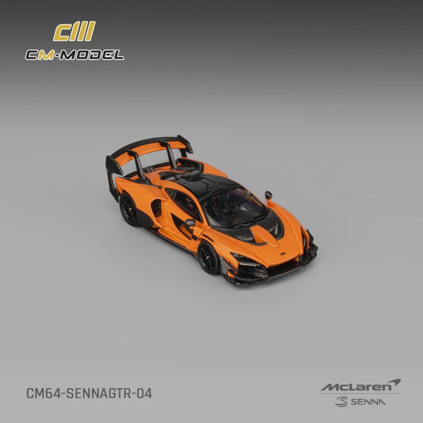 CM Model - Pre-Order - McLaren Senna GTR, Orange - CM64-SENNAGTR-04