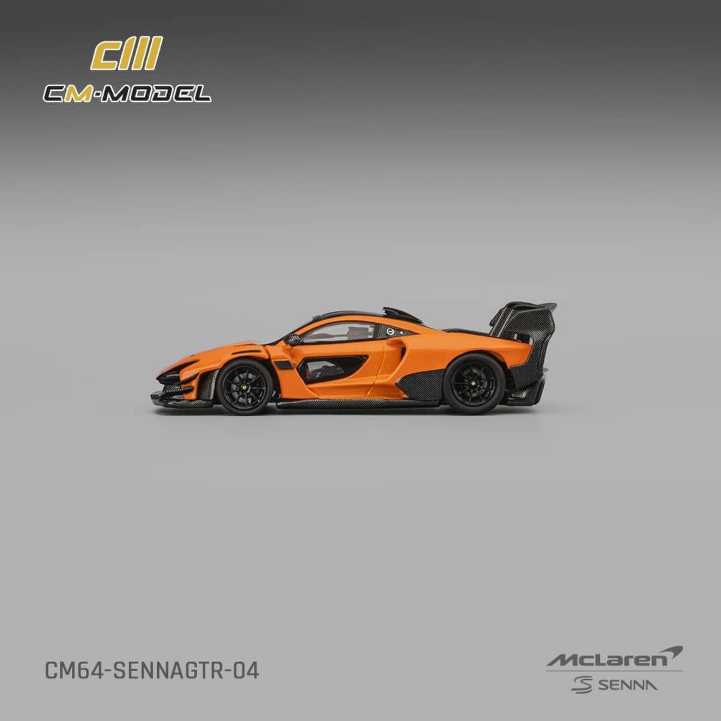 CM Model - Pre-Order - McLaren Senna GTR, Orange - CM64-SENNAGTR-04