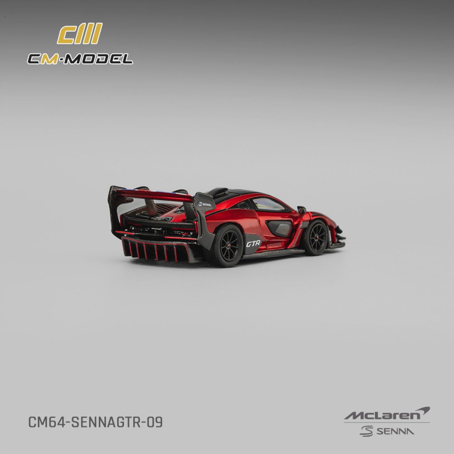 CM Model - Pre-Order - Mclaren Senna GTR Metallic Red - CM64-SennaGTR-09