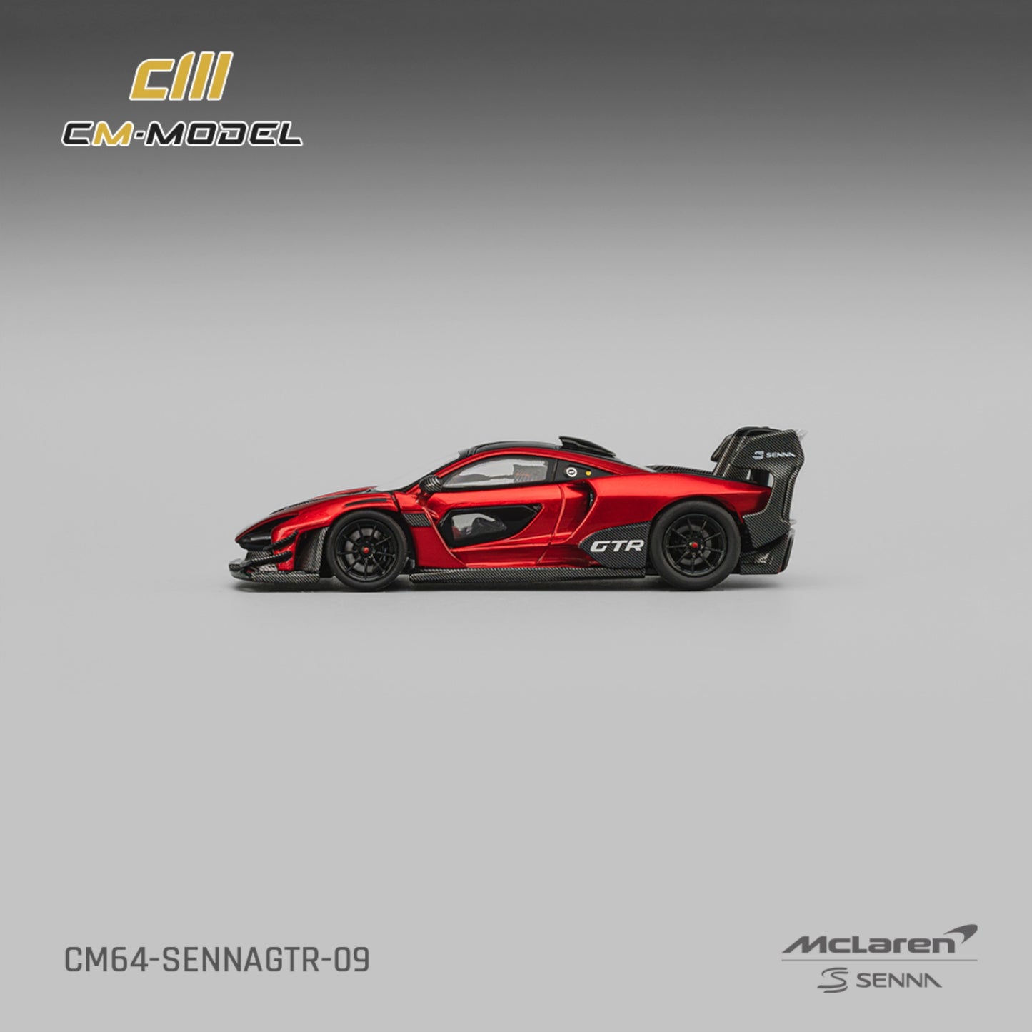 CM Model - Pre-Order - Mclaren Senna GTR Metallic Red - CM64-SennaGTR-09