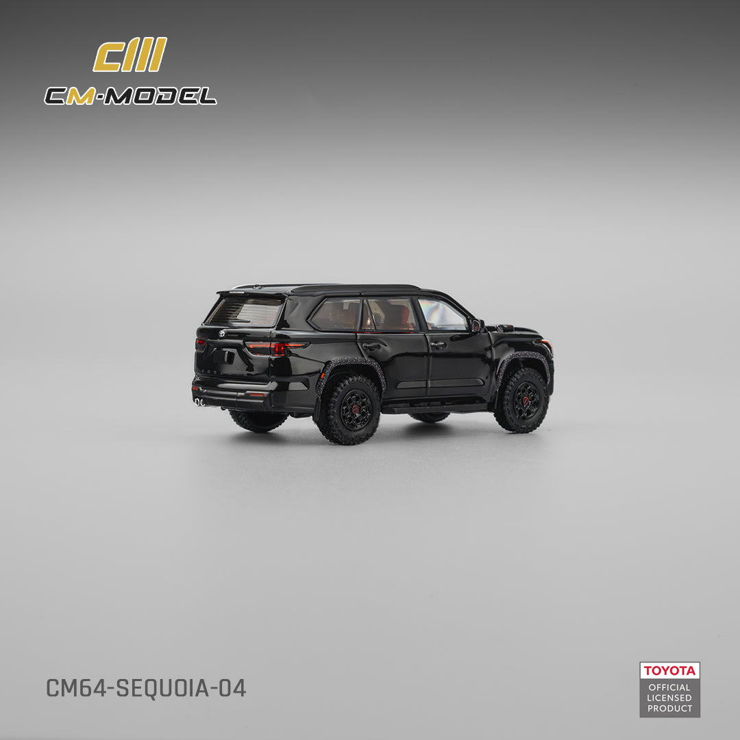 CM Model - Pre-Order - Toyota Sequoia Midnight Black - CM64-SEQUOIA-04